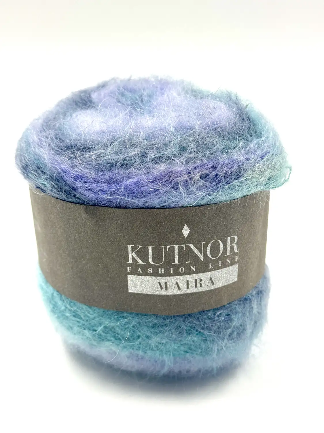 Фотография пряжи KUTNOR, MAIRA, Kid mohair, голубой, синий, фиолетовый