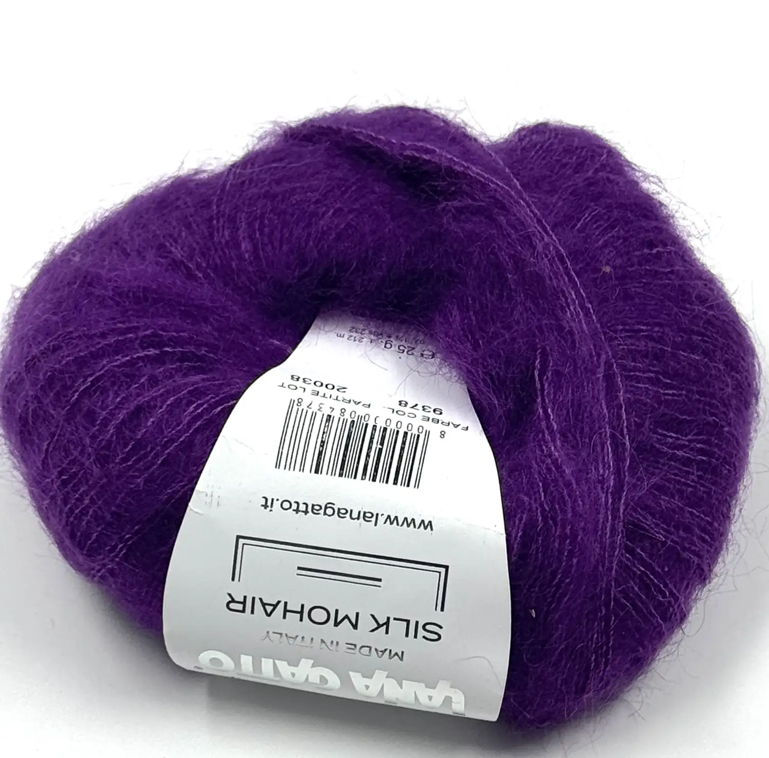 Фотография пряжи Lana Gatto luxury, Super kid mohair, Инжир