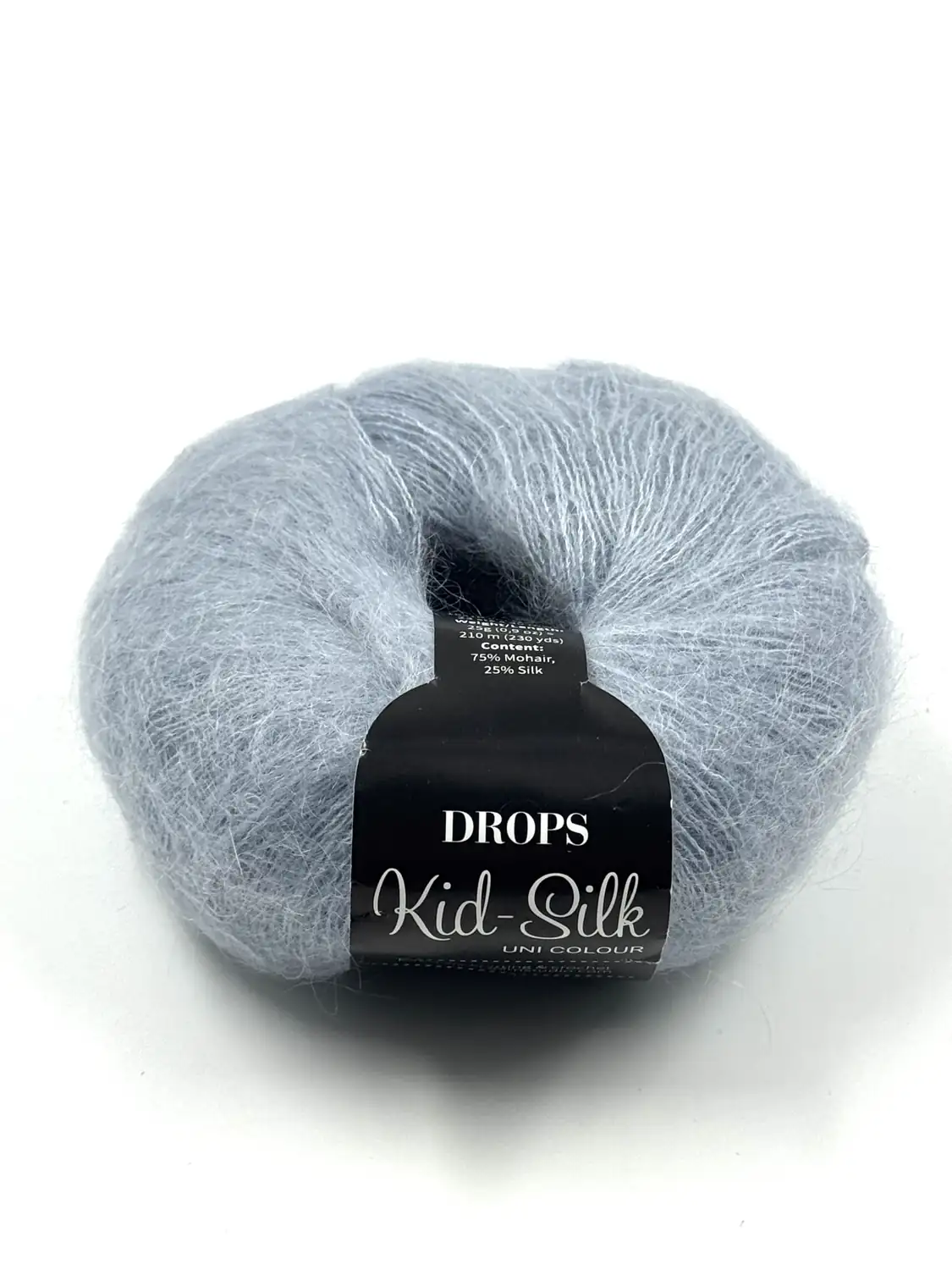 Фотография пряжи Drops Design, Kid Silk, Kid mohair, голубой туман