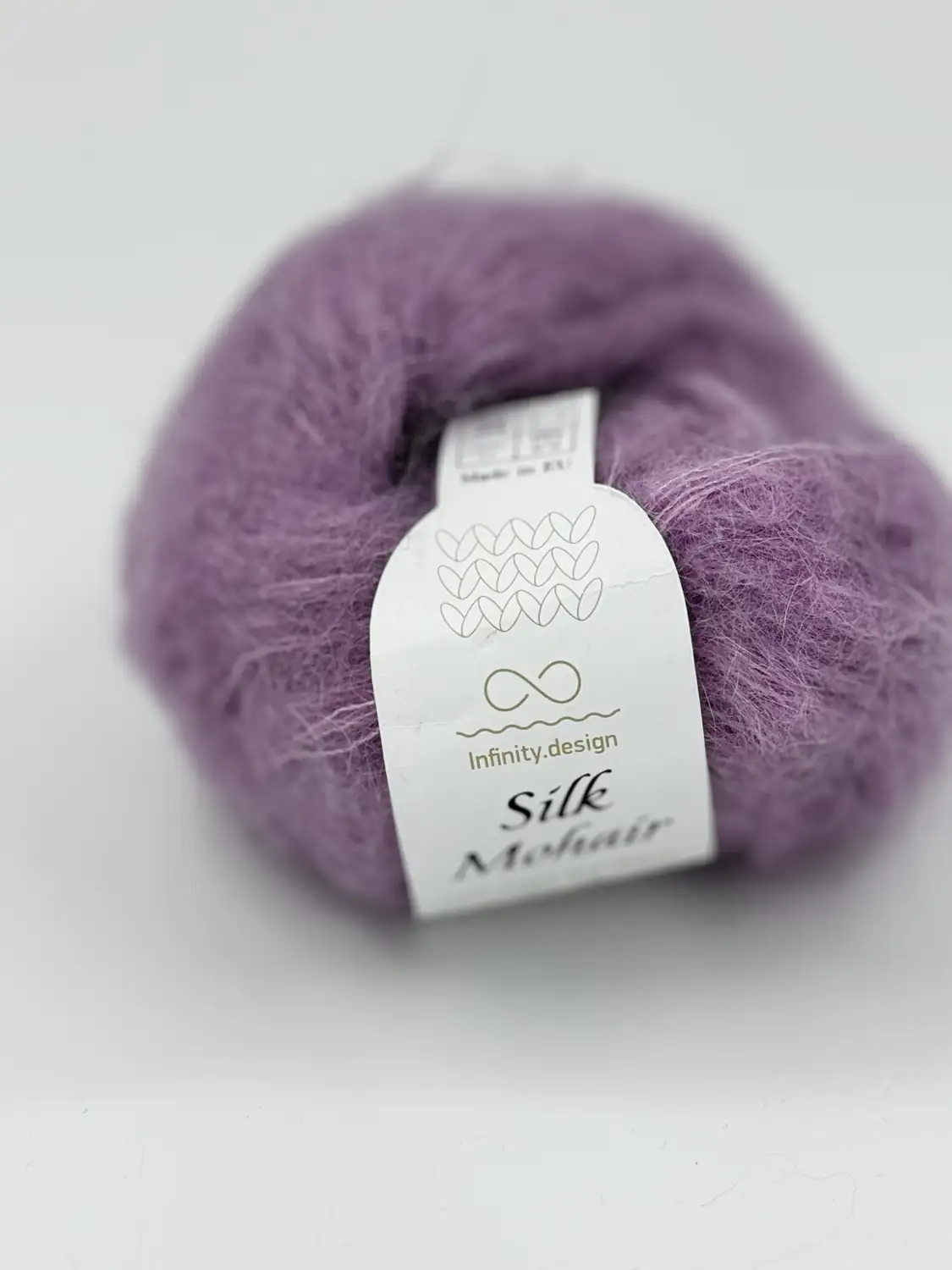 Фотография пряжи Infiniti Design, silk mohair, светлый вереск