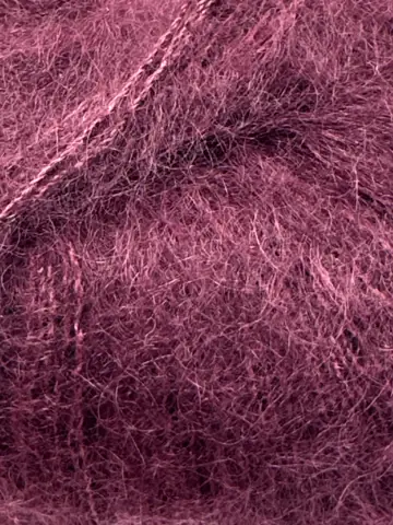 Превью 4 для Lana Gatto luxury, Super kid mohair, Винный (Бордо)