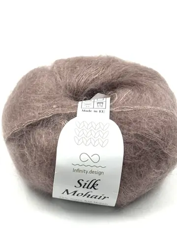 Превью 4 для Infiniti Design, silk mohair, пыльная роза