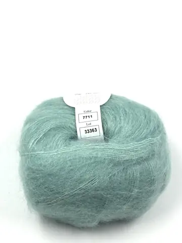 Превью 2 для Infiniti Design, silk mohair, мята (тиффани)