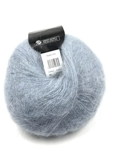 Превью 3 для Drops Design, Kid Silk, Kid mohair, голубой туман