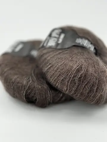 Превью 3 для Drops Design, Kid Silk, Kid mohair, тёмно-коричневый