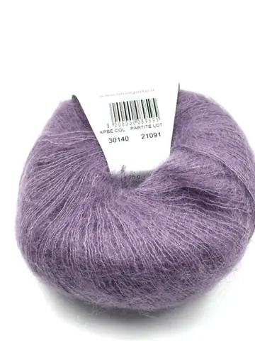 Превью 2 для Lana Gatto luxury, Super kid mohair, Темная лаванда