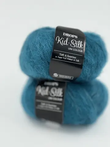 Превью 3 для Drops Design, Kid Silk, Kid mohair, петроль