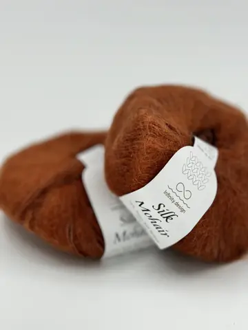 Превью 3 для Infiniti Design, silk mohair, терракот