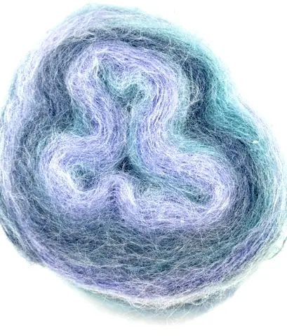 Превью 3 для KUTNOR, MAIRA, Kid mohair, голубой, синий, фиолетовый