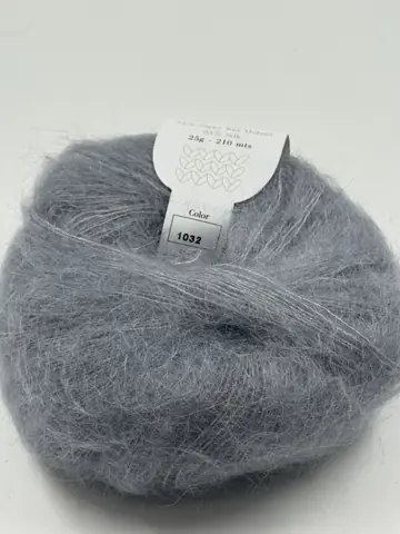 Превью 2 для Infiniti Design, silk mohair, серый жемчужный
