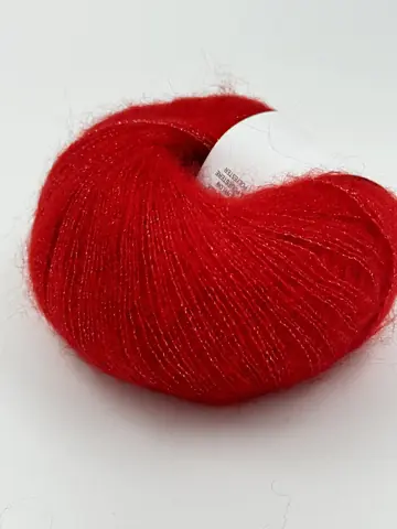 Превью 2 для Lana Gatto luxury, Super kid mohair, Красный мак