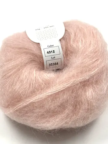 Превью 4 для Infiniti Design, silk mohair, светло-розовый