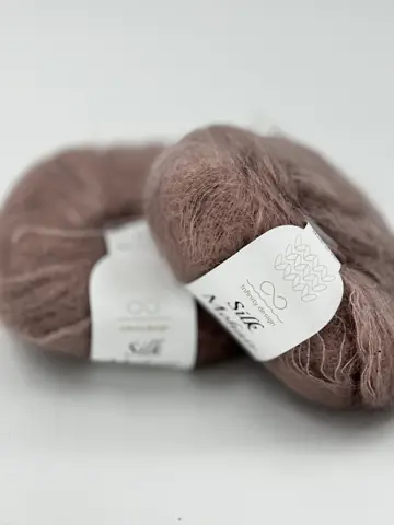 Превью 3 для Infiniti Design, silk mohair, пыльная роза