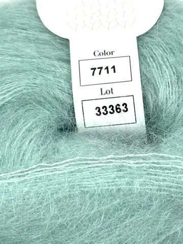 Превью 3 для Infiniti Design, silk mohair, мята (тиффани)