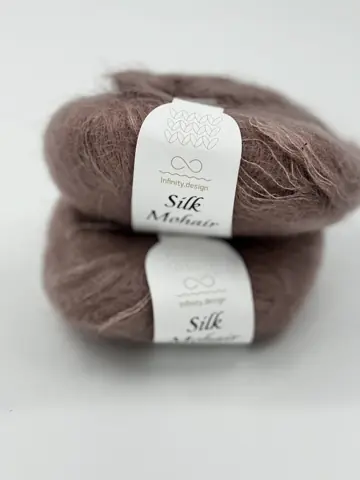 Превью 2 для Infiniti Design, silk mohair, пыльная роза