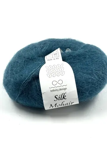 Превью 3 для Infiniti Design, silk mohair, петроль