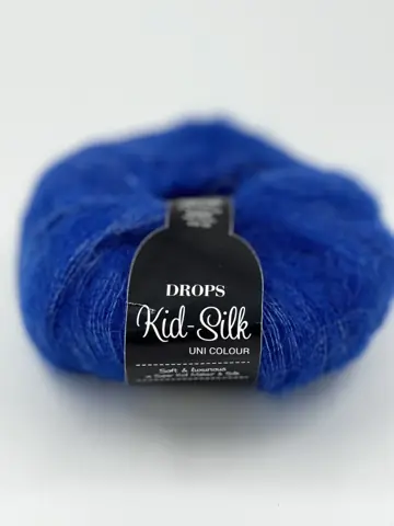 Превью 2 для Drops Design, Kid Silk, Kid mohair, королевский голубой