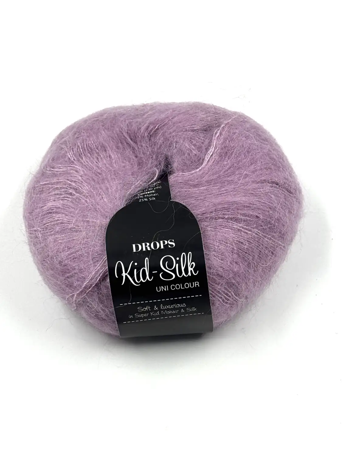 Фотография пряжи Drops Design, Kid Silk, Kid mohair, виноградный сок