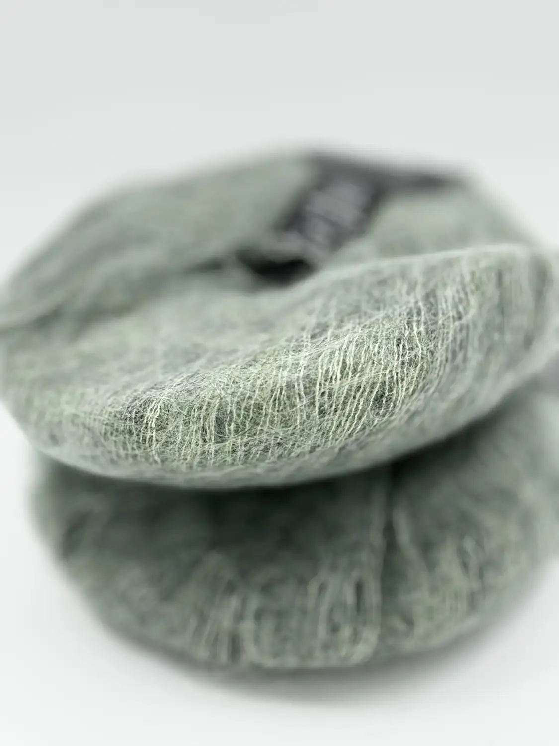 Фотография пряжи Drops Design, Kid Silk, Kid mohair, шалфей